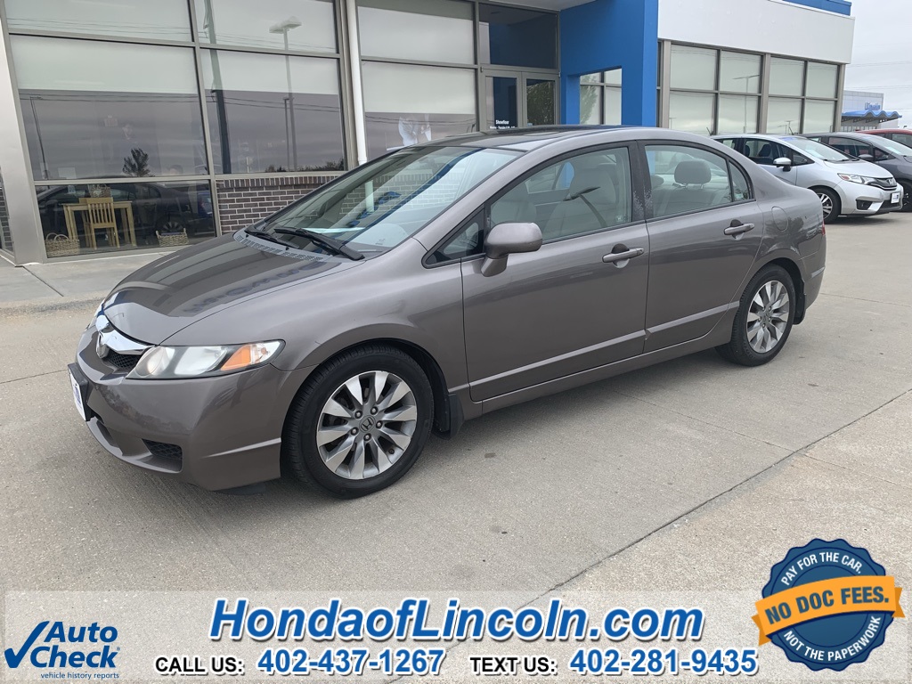 Used 2009 Honda Civic Ex L Near Omaha J1392b Honda Of Lincoln