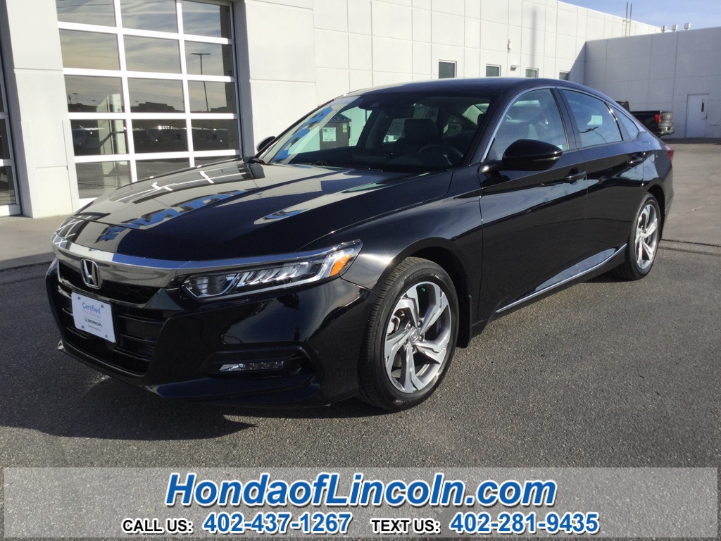 Certified Used 2018 Honda Accord Ex-l Near Omaha #j2987a 